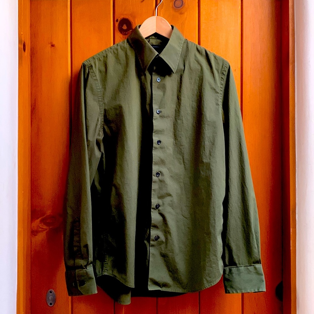 EXPRESS - Design Studio Modern Fit Stretch Shirt [size med]